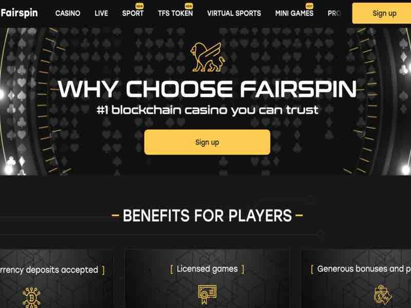 Comment s'inscrire sur Fairspin Casino facilement ? à Canada